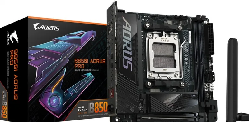 B850I AORUS PRO - Moederbord by Gigabyte – cover