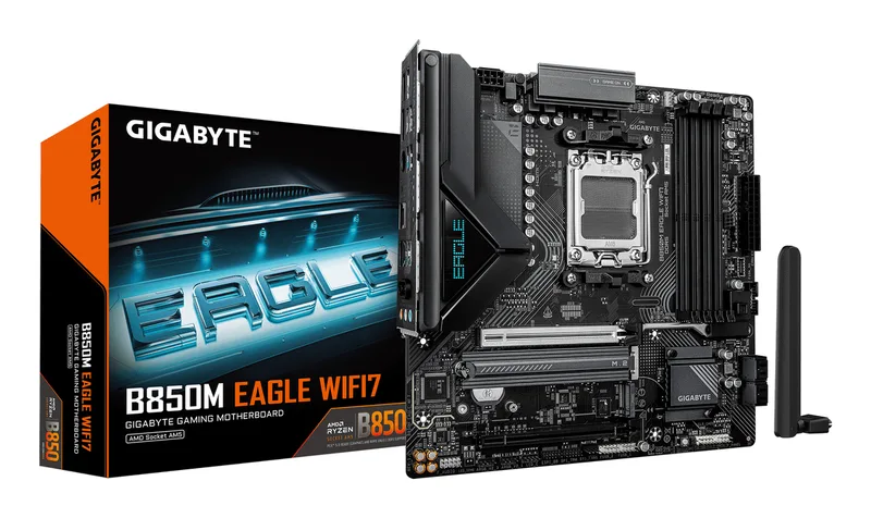 B850M EAGLE WIFI7 - Moederbord de Gigabyte – jaquette