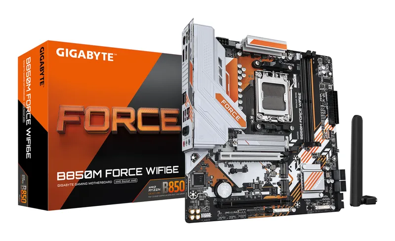 B850M FORCE WIFI6E - Moederbord de Gigabyte – jaquette