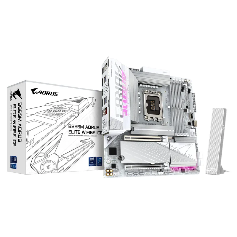B860M A ELT WF6E I de Gigabyte – jaquette