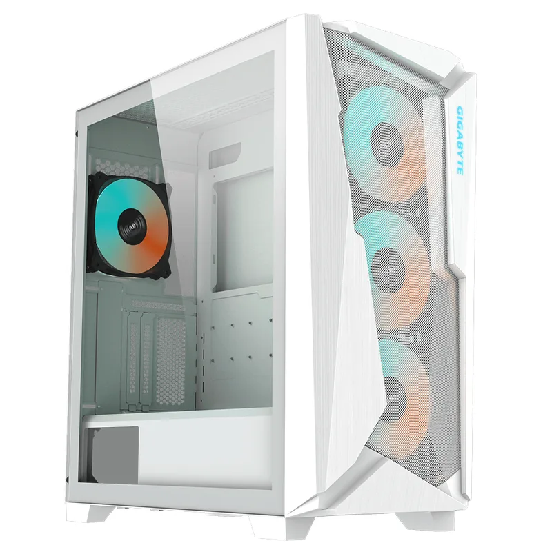 C301 Glass White - Behuizing by Gigabyte – cover