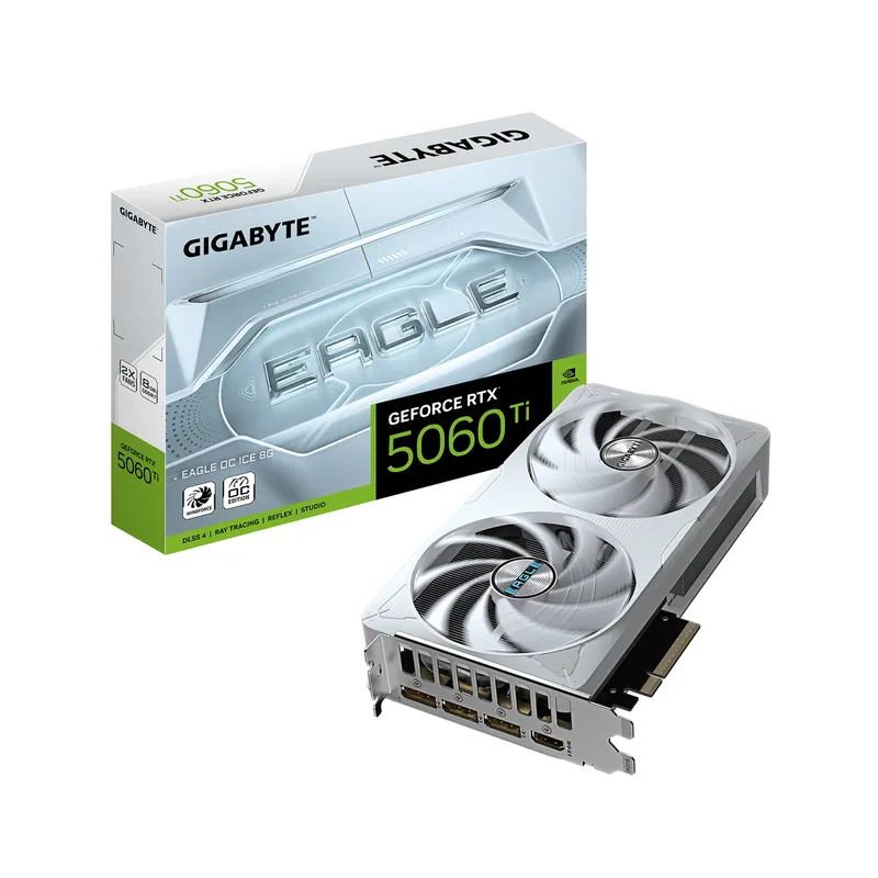 Eagle GeForce RTX 5060 Ti OC Ice - Videokaart van Gigabyte – cover
