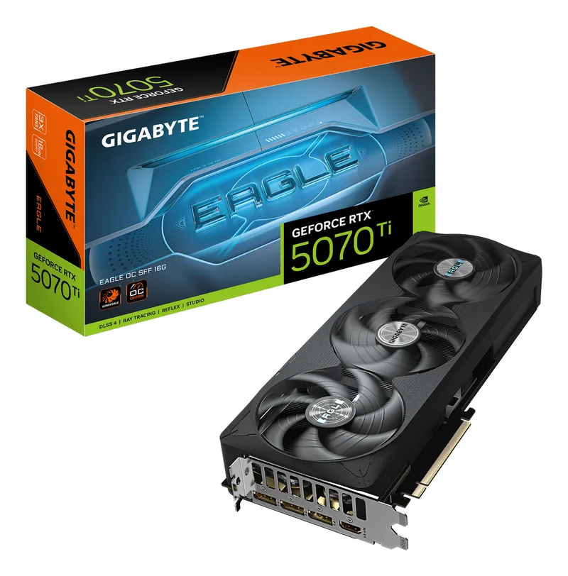 Eagle GeForce RTX 5070 Ti OC SFF - Videokaart van Gigabyte – cover