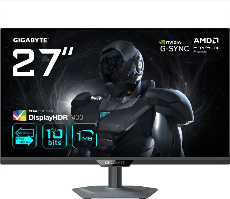 G27Q20 27 Quad HD 200Hz IPS Gaming monitor de Gigabyte – jaquette