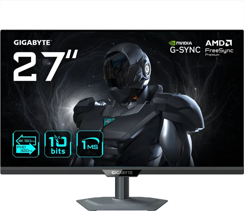 G27UP - 4K IPS Gaming Monitor - 160Hz - 27 Inch by Gigabyte – cover