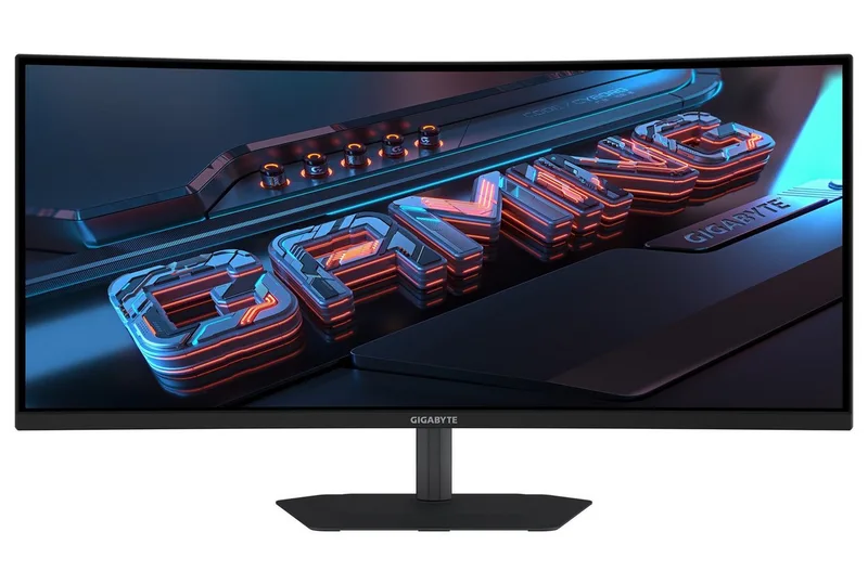 G34WQC2 Curved-Gaming-Monitor (86,4 cm/34 ", 3440 x 1440 px, WQHD, 1 ms Reaktionszeit, 200 Hz, VA LED, neig-,schwenk-, höhenverstellbar) by Gigabyte, Black – cover