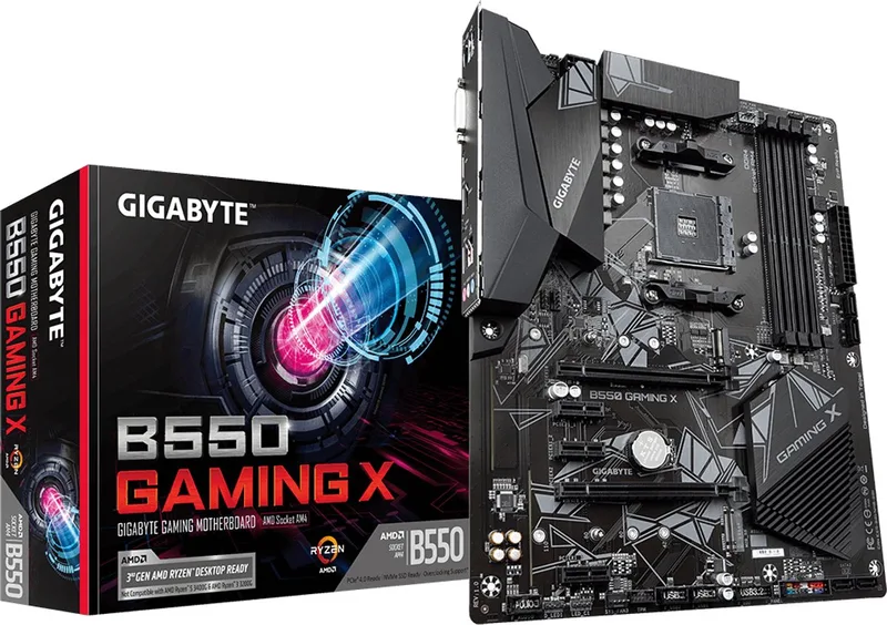 Gaming Moederbord Gigabyte B550 Gaming X ATX DDR4 AM4 by Gigabyte – cover