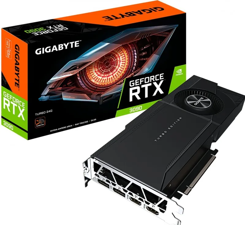 GeForce RTX 3090 Turbo 24G - Videokaart van Gigabyte – cover
