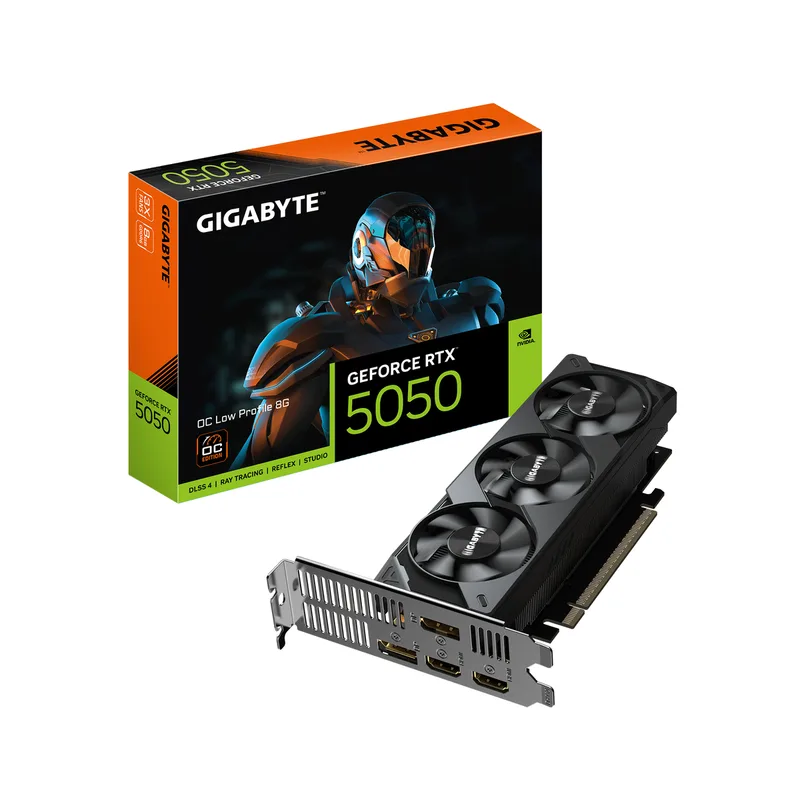 GeForce RTX 5050 OC Low Profile - Videokaart by Gigabyte – cover