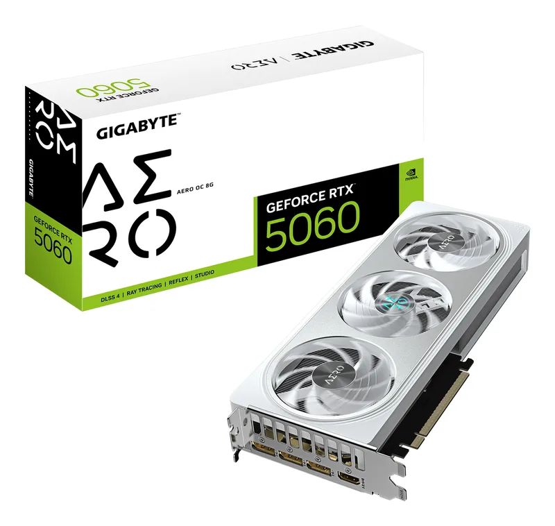 GeForce RTX 5060 AERO OC - Videokaart de Gigabyte – jaquette