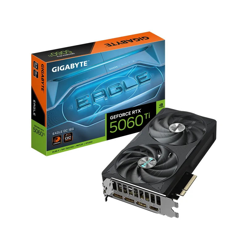 GeForce RTX 5060 Ti EAGLE OC 16G NVIDIA 16 GB GDDR7 by Gigabyte – cover