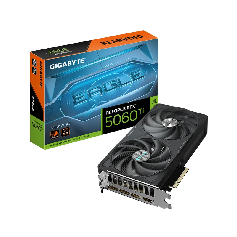 GeForce RTX 5060 Ti EAGLE OC 8G NVIDIA 8 GB GDDR7 by Gigabyte – cover