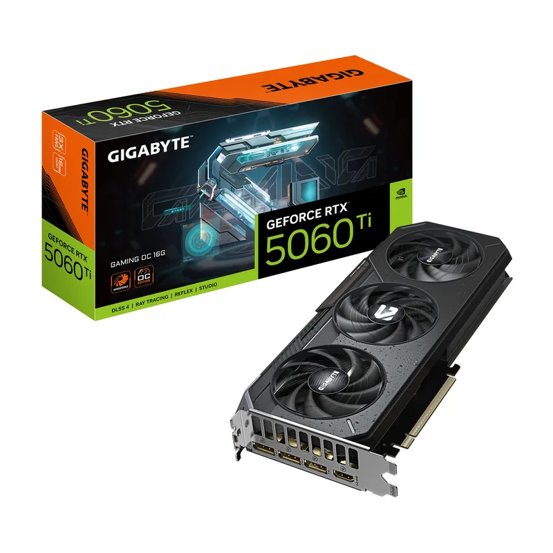 GeForce RTX 5060 Ti GAMING OC 16G NVIDIA 16 GB GDDR7 by Gigabyte – cover