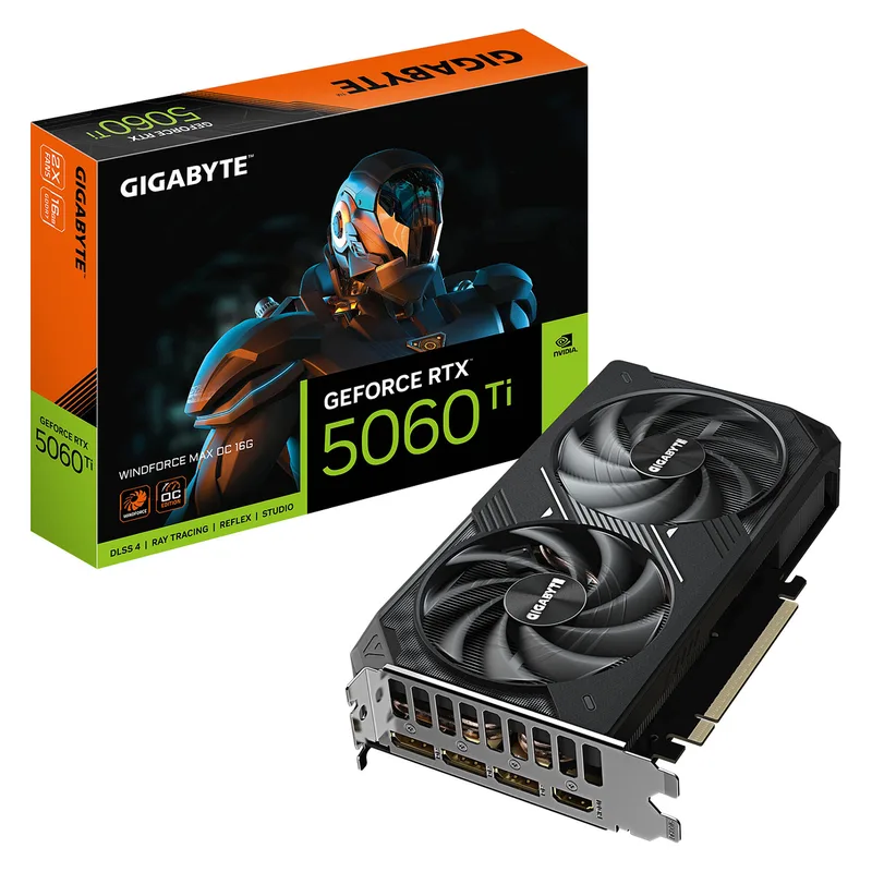 GeForce RTX 5060 Ti WINDFORCE MAX OC 16G by Gigabyte – cover