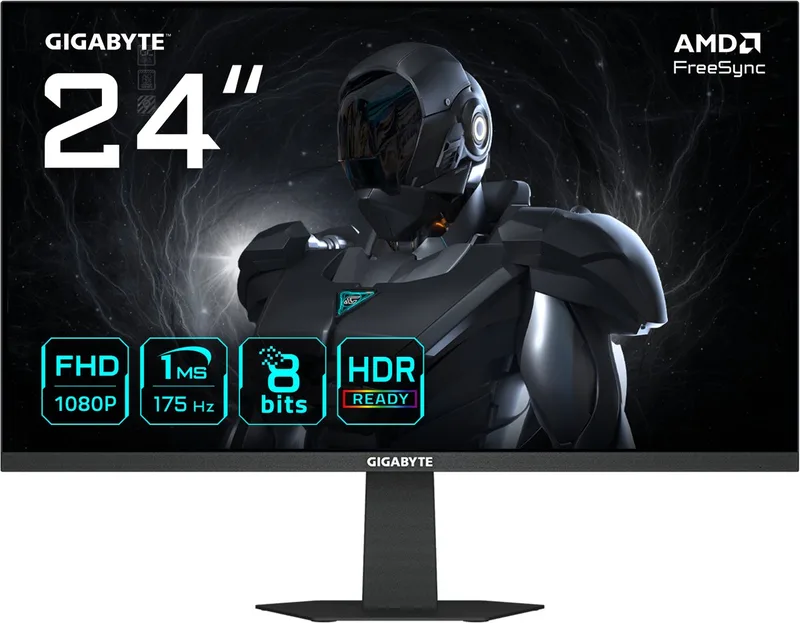 GS24F14A - Full HD IPS Gaming Monitor - 175Hz - 24 Inch by Gigabyte – cover