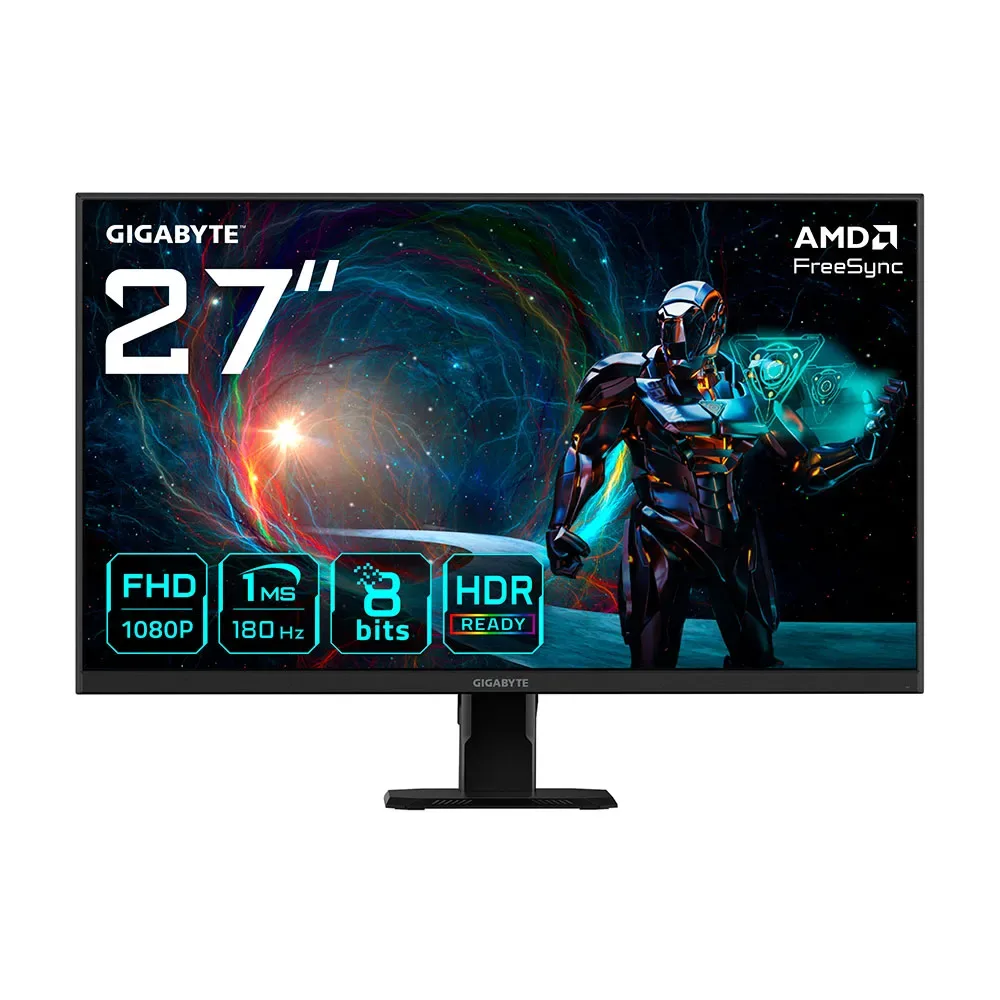 Gs27fa 27´´ Full Hd Ips Led 180hz Gaming-monitor de Gigabyte – jaquette