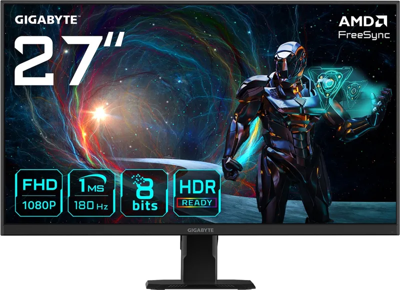GS27FA - Full HD Gaming Monitor - 180hz - 27 inch by Gigabyte – cover