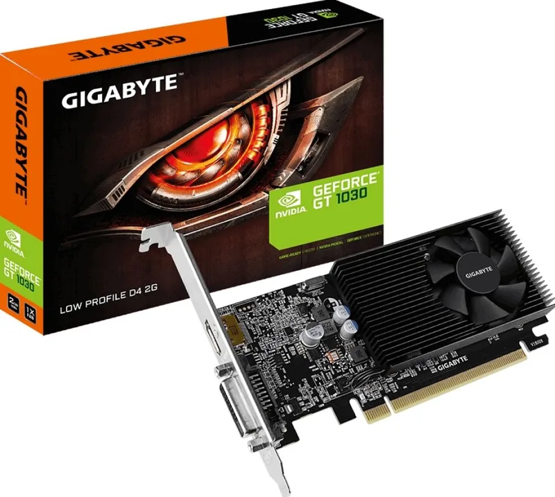GT 1030 Low Profile D4 2G - Videokaart by Gigabyte – cover