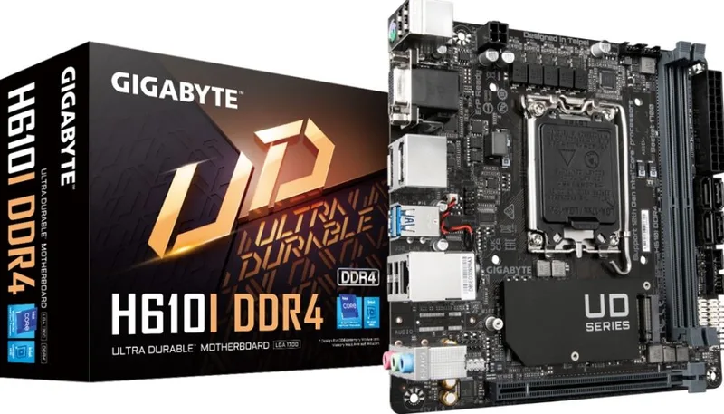 H610I DDR4 - Moederbord by Gigabyte – cover