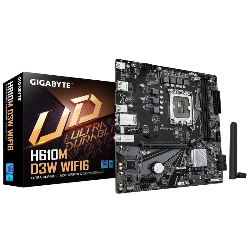 H610M D3W Wifi6 (H610,S1700,mATX,DDR5 by Gigabyte – cover