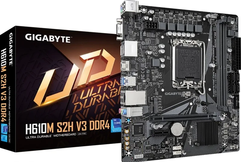 H610M S2H V3 DDR4 (rev. 1.0) - Moederbord by Gigabyte – cover