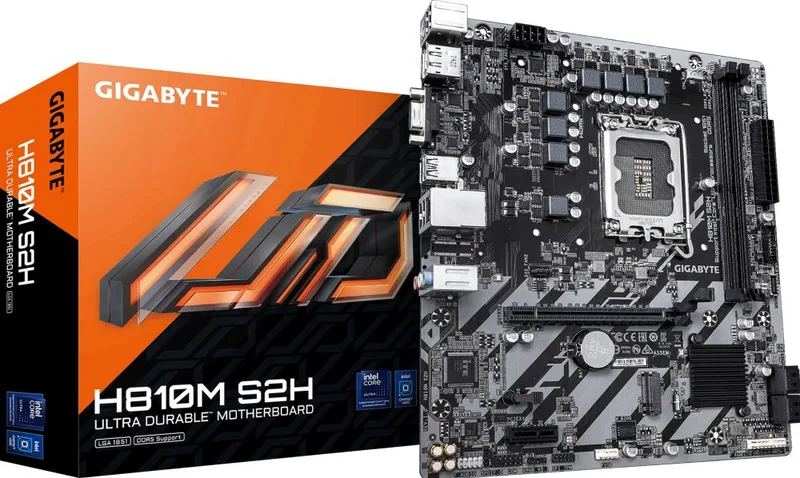H810M S2H - Moederbord de Gigabyte – jaquette
