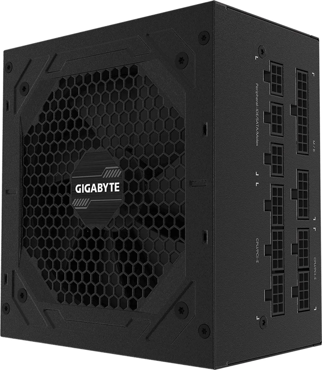 P850GM power supply unit 850 W 20+4 pin ATX ATX by Gigabyte, Black – cover