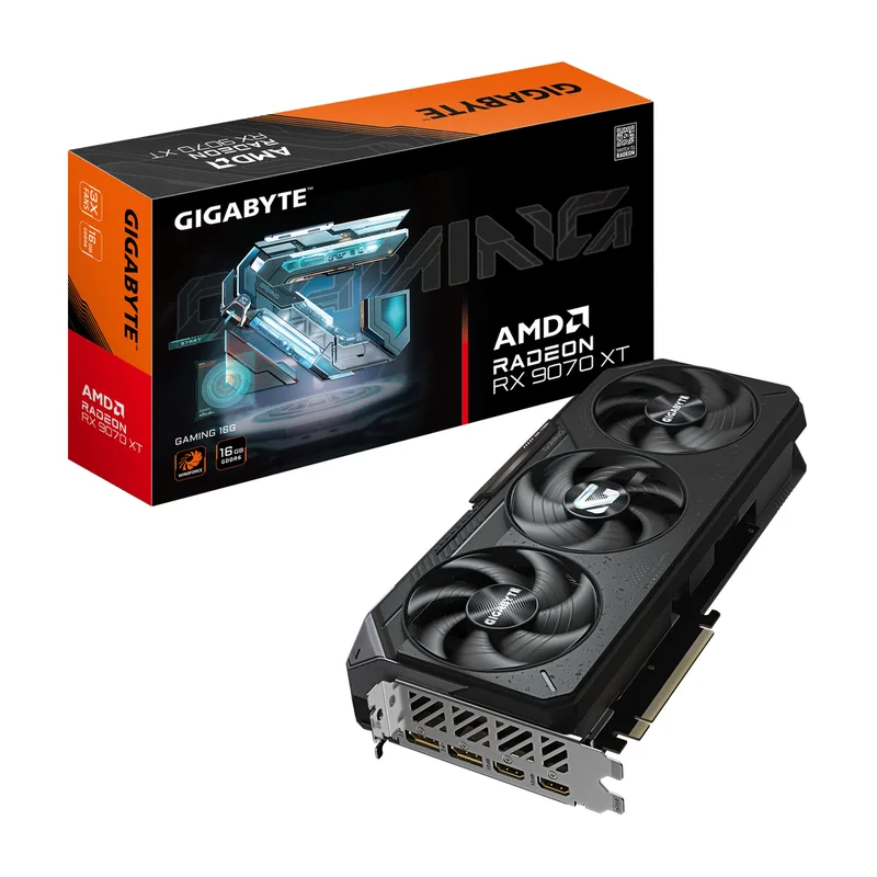Radeon RX 9070 XT Gaming - Videokaart by Gigabyte – cover
