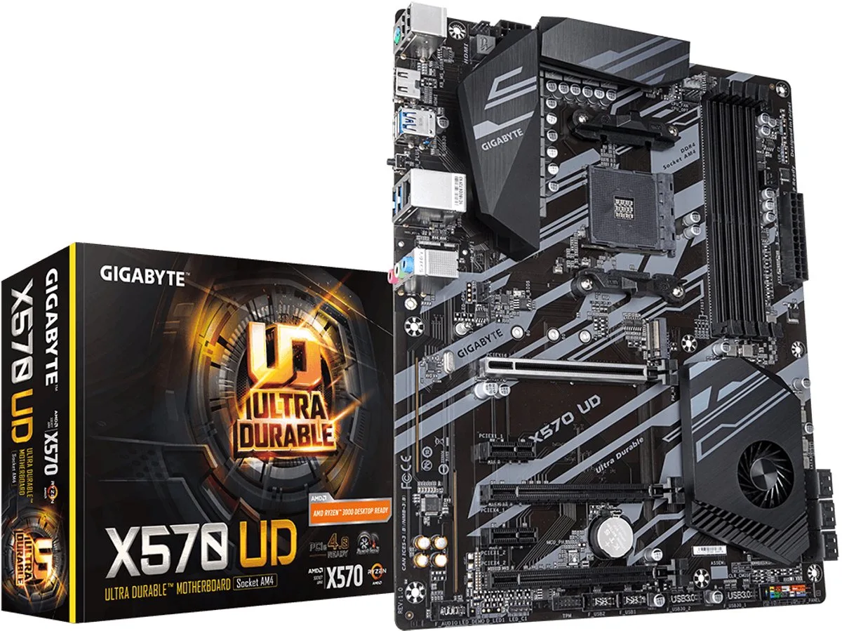 X570 UD moederbord AMD X570 Socket AM4 ATX by Gigabyte – cover