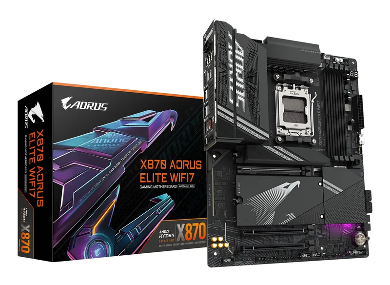 X870 AORUS ELITE WIFI7 - Moederbord van Gigabyte – cover