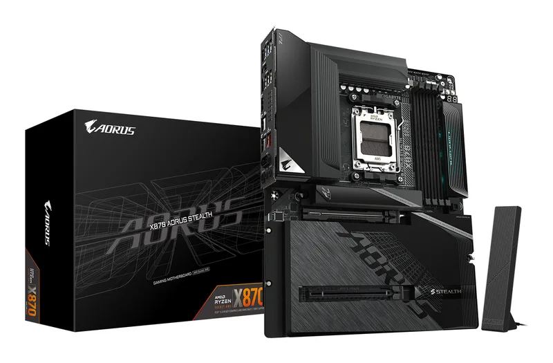 X870 AORUS STEALTH (X870,AM5,ATX,DDR5) by Gigabyte – cover