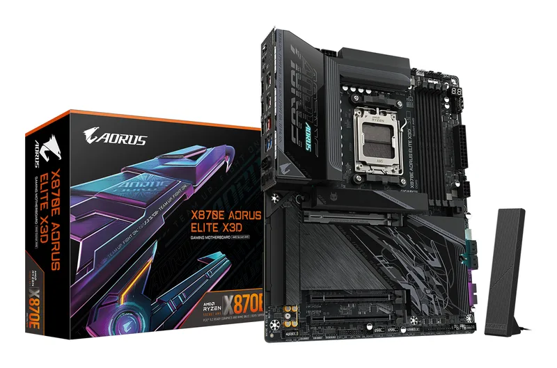 X870E AORUS ELITE X3D - Moederbord by Gigabyte – cover