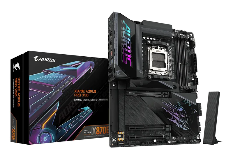 X870E AORUS PRO X3D - Moederbord by Gigabyte – cover