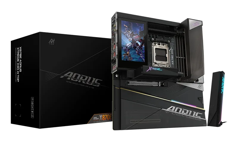 X870E Aorux Xtreme X3D AI - Moederbord by Gigabyte – cover
