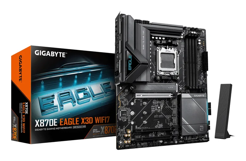 X870E EAGLE X3D WIFI7 - Moederbord by Gigabyte – cover