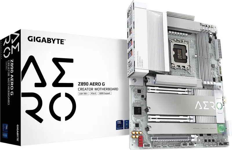 Z890 AERO G moederbord Intel Z890 Express LGA 1851 (Socket V1) ATX van Gigabyte – cover