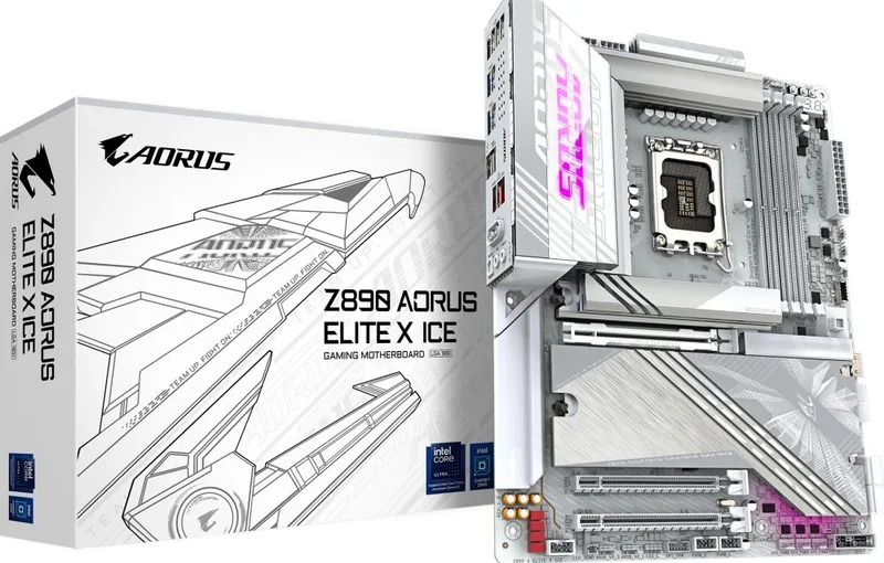 Z890 AORUS ELITE X ICE - Moederbord van Gigabyte – cover