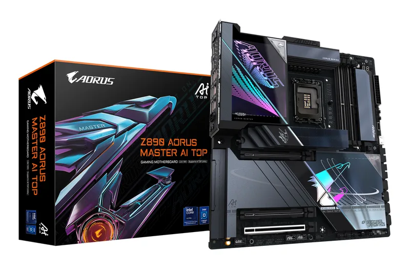 Z890 AORUS MASTER AI TOP - moederbord by Gigabyte – cover
