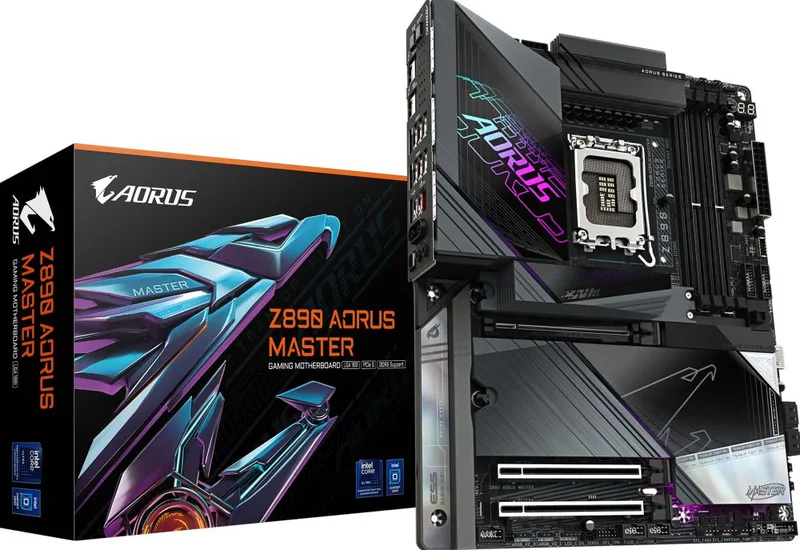 Z890 AORUS MASTER - Moederbord by Gigabyte – cover