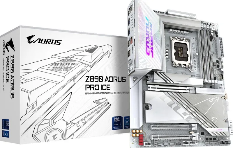 Z890 AORUS PRO ICE - Moederbord by Gigabyte – cover