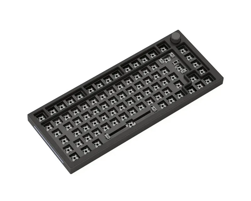 Glorious GMMK Pro 75% Layout Barebone Tastatur, Black Slate Gaming-Tastatur (Anti-Ghosting, Switch wechselbar (Hot-Swap) de Glorious, Noir – jaquette