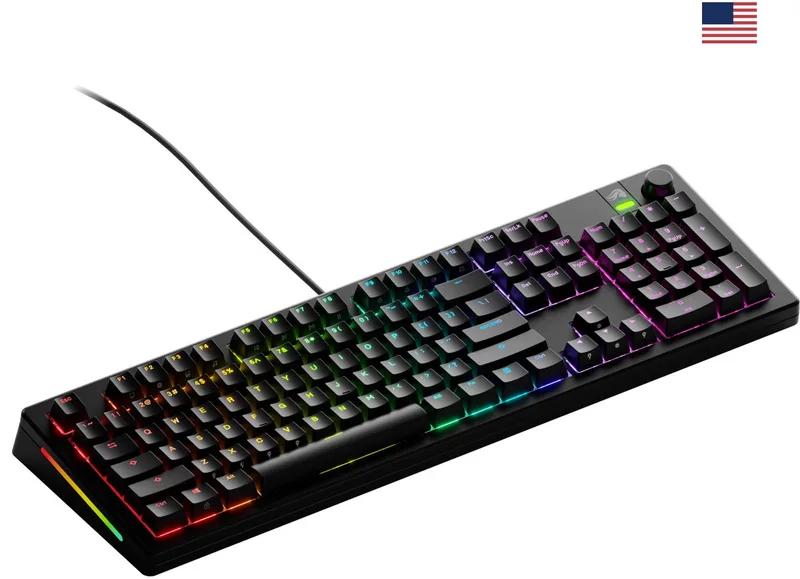 GMMK 3 Mechanisch Toetsenbord - Bedraad - Gaming - 100% - US Qwerty van Glorious, Zwart, US – cover