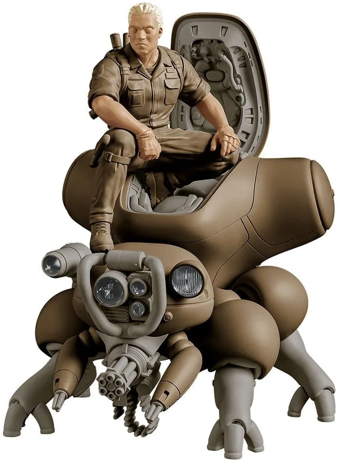 Ghost in the Shell PLAMAX minimum factory Plastic Model Kit - Batou with Fuchikoma van Good Smile Company – cover