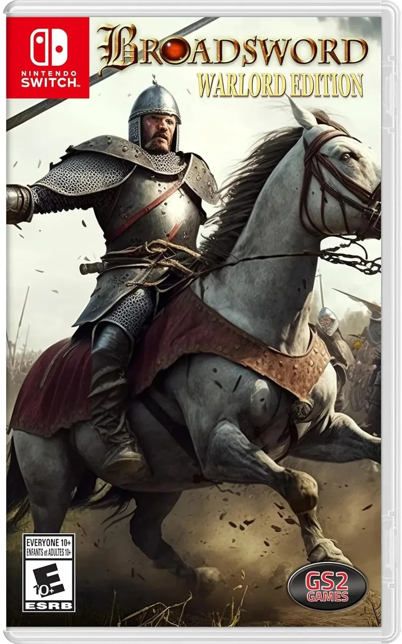 Broadsword: Warlord Edition van GS2 Games, Nintendo Switch – cover
