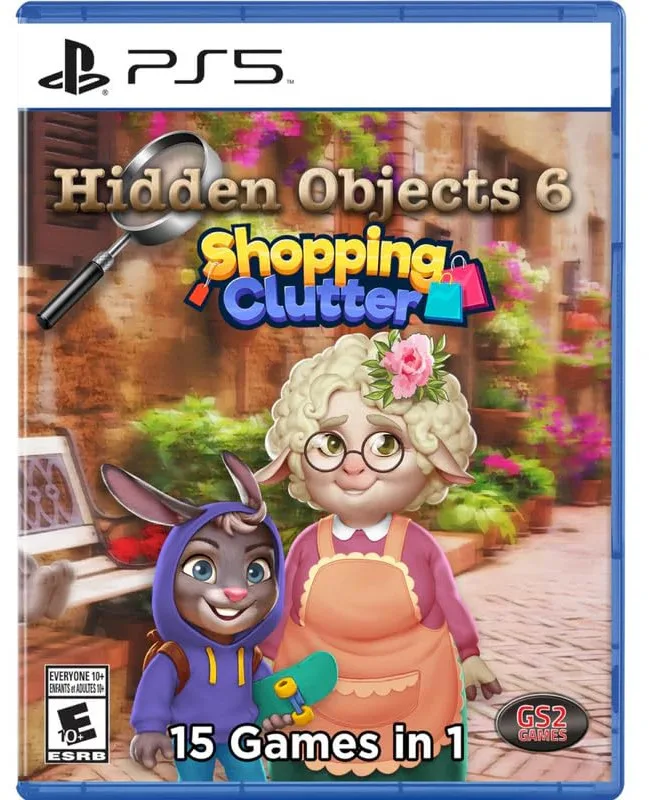 Hidden Objects Collection Volume 6 - Shopping Clutter de GS2 Games, PS5 – jaquette