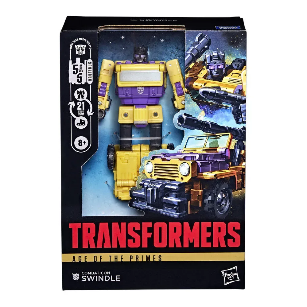Combaticon Swindle Figuur van Hasbro – cover