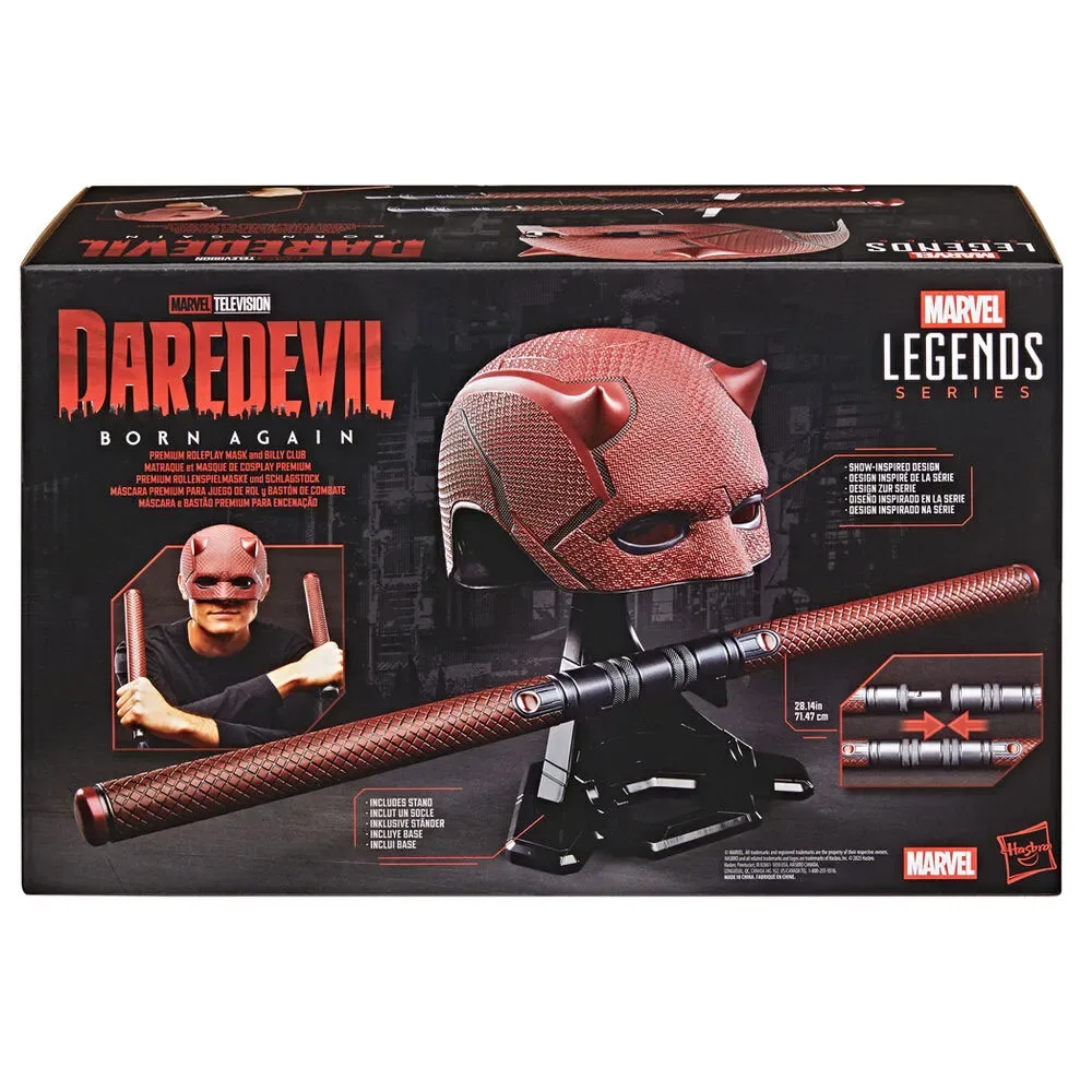Masque Et Billy Club Premium Pour Jeu De Rôle Born Again Daredevil de Hasbro – jaquette
