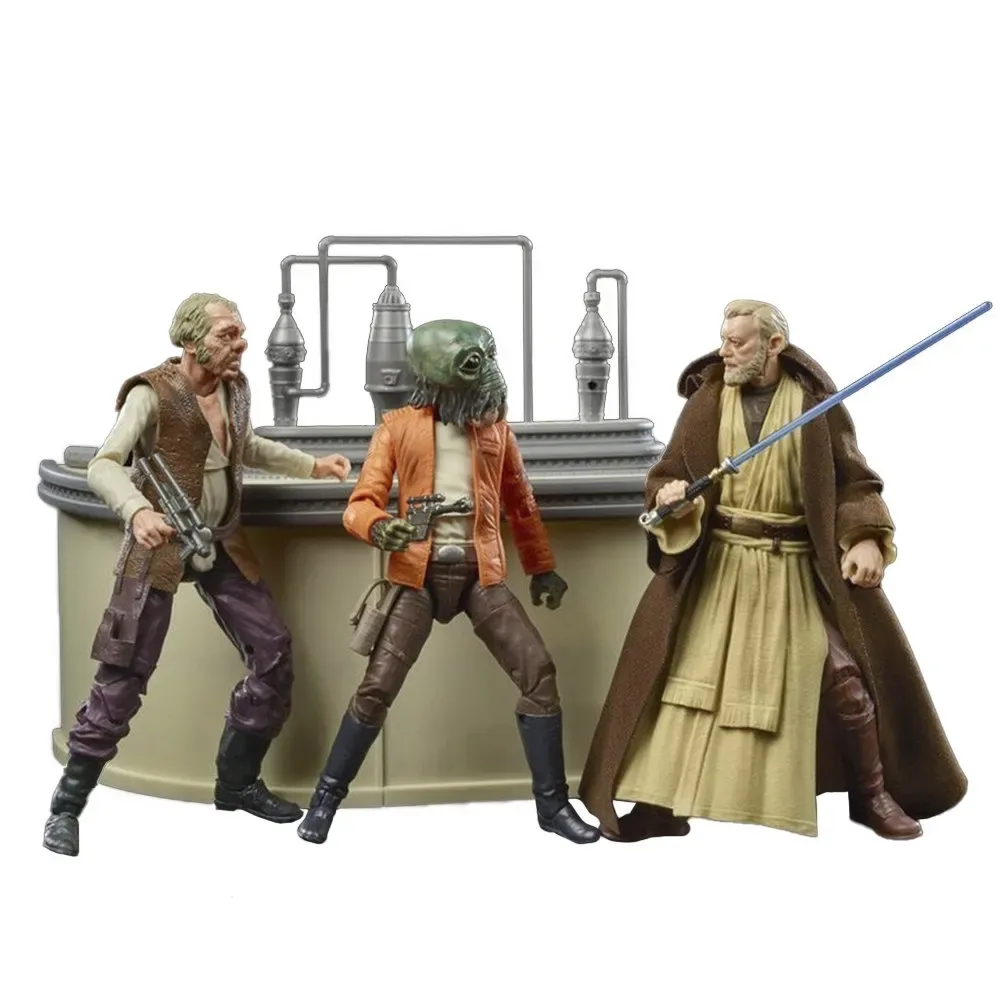 Le Pouvoir De La Force Cantina Showdown Black Series 15 Cm de Hasbro – jaquette