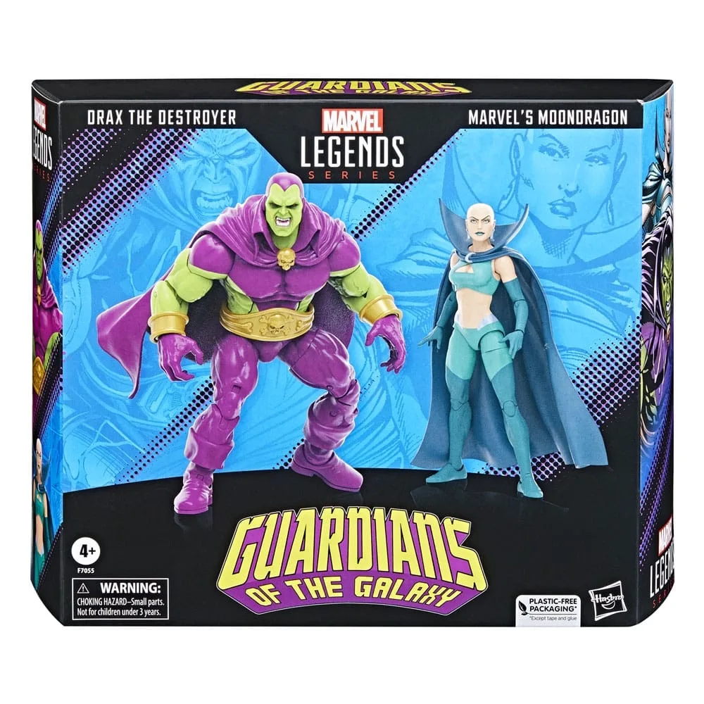 Drax the Destroyer & Moondragon van Hasbro – cover