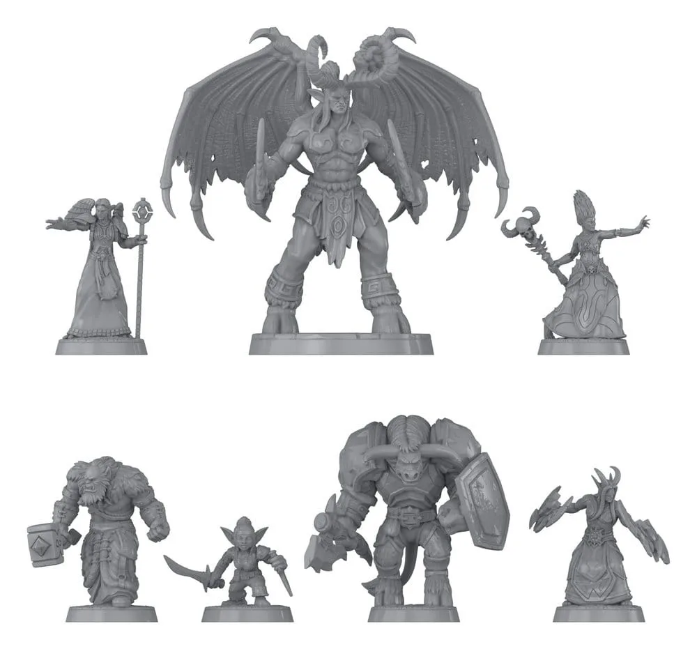Dungeons & Dragons x World of Warcraft Miniatures Set 1 van Hasbro – cover
